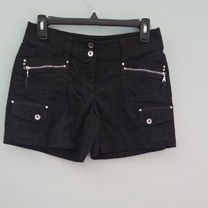 White House Black Market Black Cargo Shorts